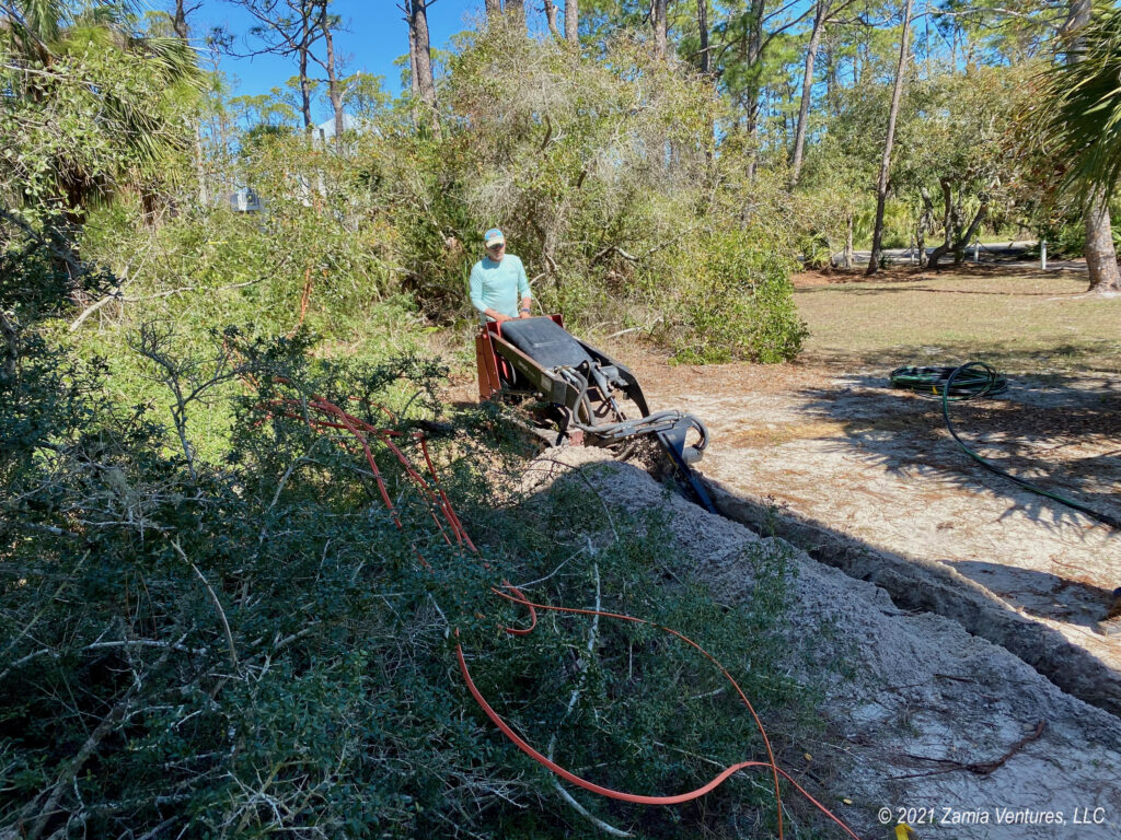 SGI Construction Conduit Trenching Zamia Ventures