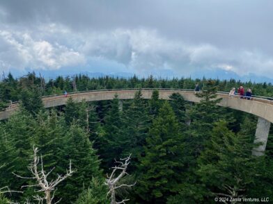 Cherokee Clingmans Observation Tower