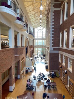 Library atrium