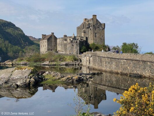 Highlands Eilean Donan Reflection