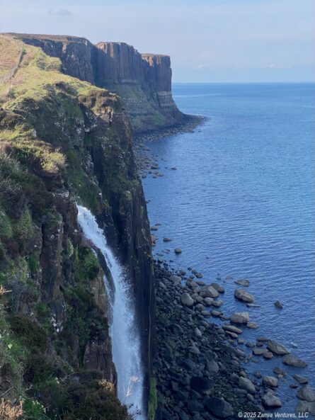 Highlands Skye Kilt Rock Waterfall