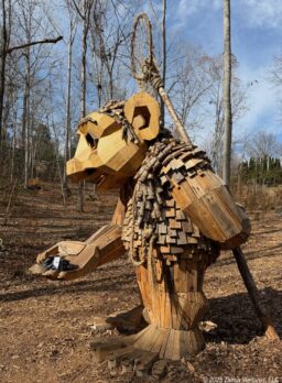 Troll with Discarded Electronics