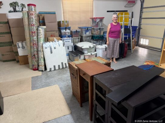 Move Mom in Garage