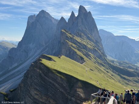 Ortisei Seceda Line for First Viewpoint