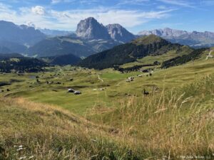 Ortisei Seceda View Down Face