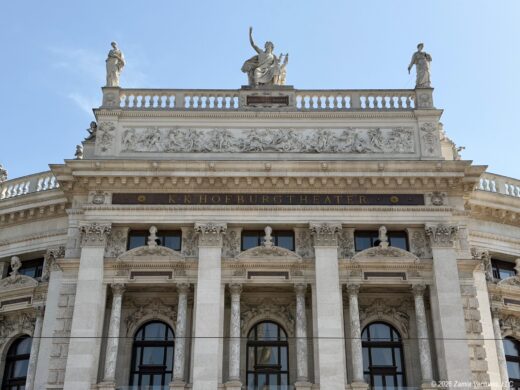 Vienna Burgtheater Facade
