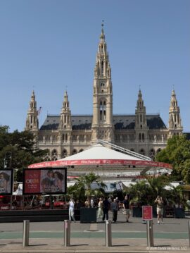Vienna City Hall with Film Festival
