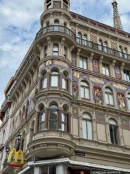 Vienna Fun Facade with McDonalds