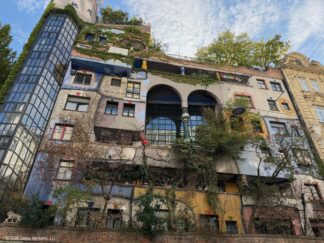 Vienna Hundertwasserhaus South Facade