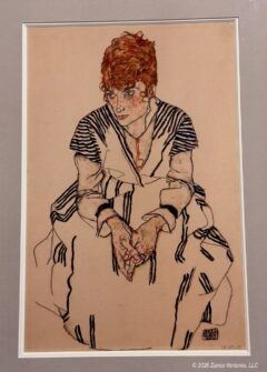 Vienna Schiele Sister in Law Drawing