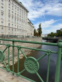 Vienna Wagner Railings and Bridge